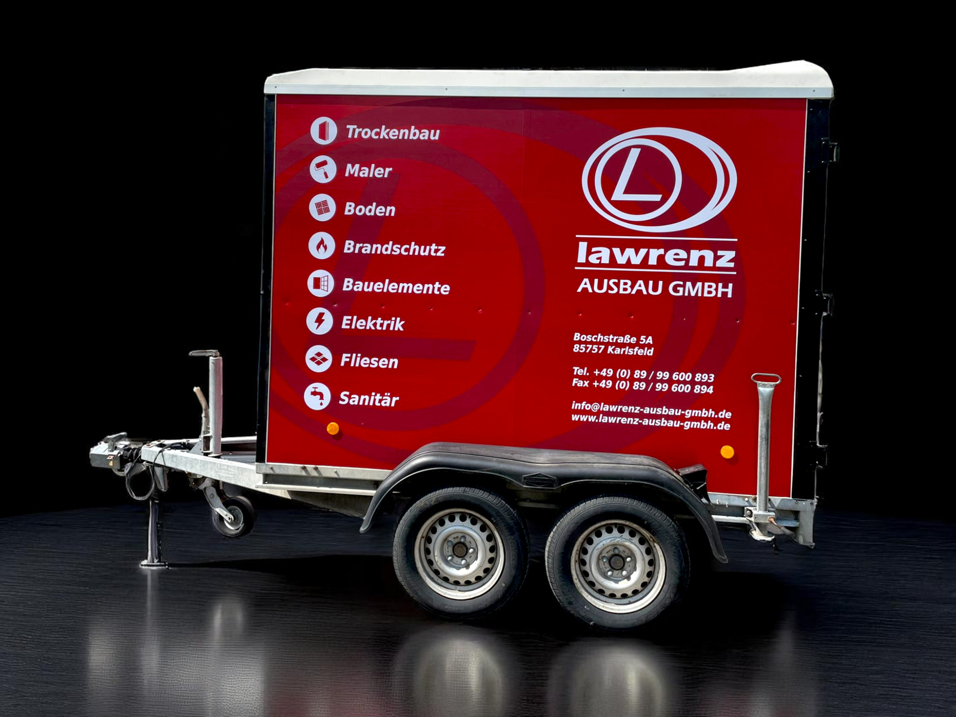 Anhänger Vollfolierung