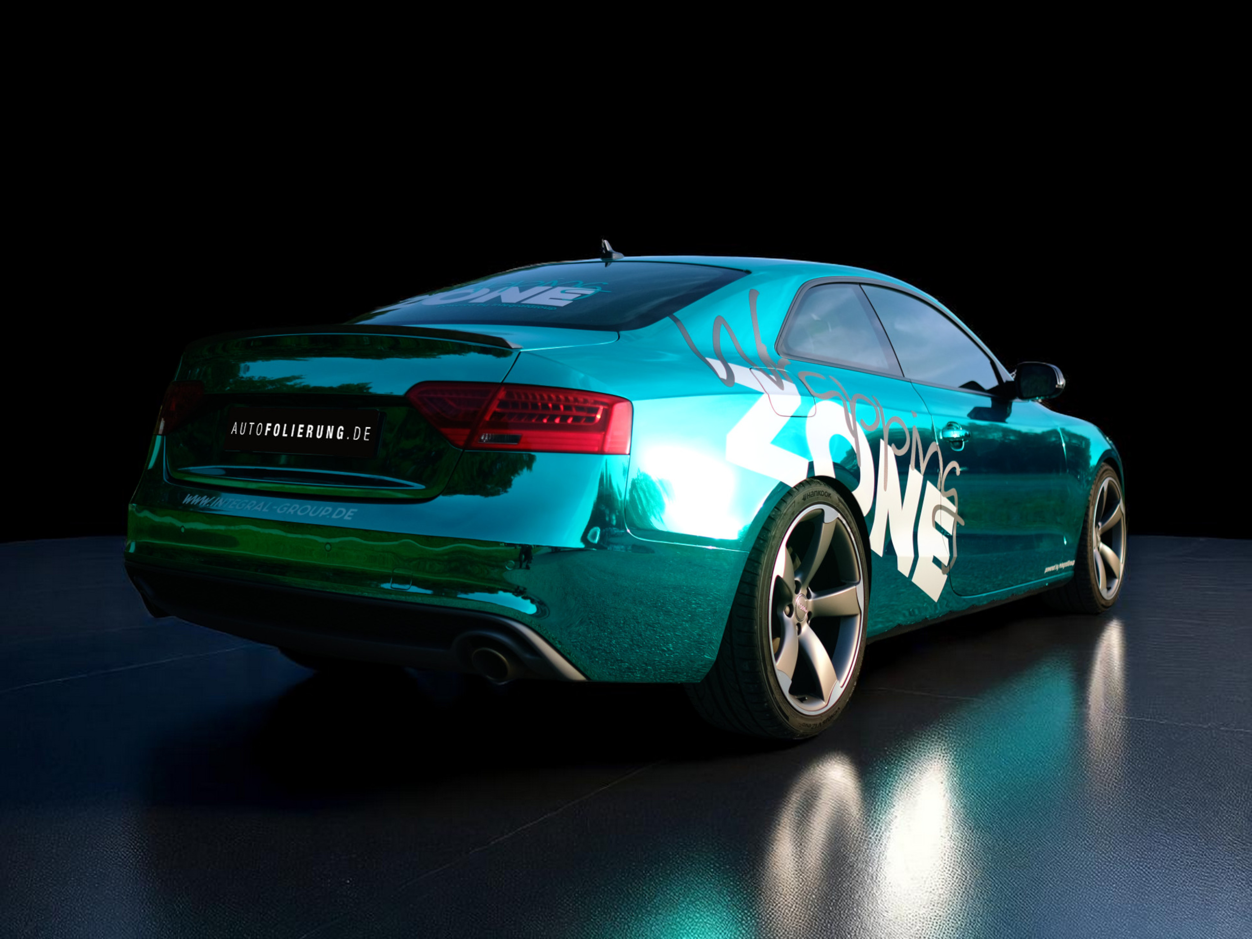 Chrome Folierung für Fahrzeuge