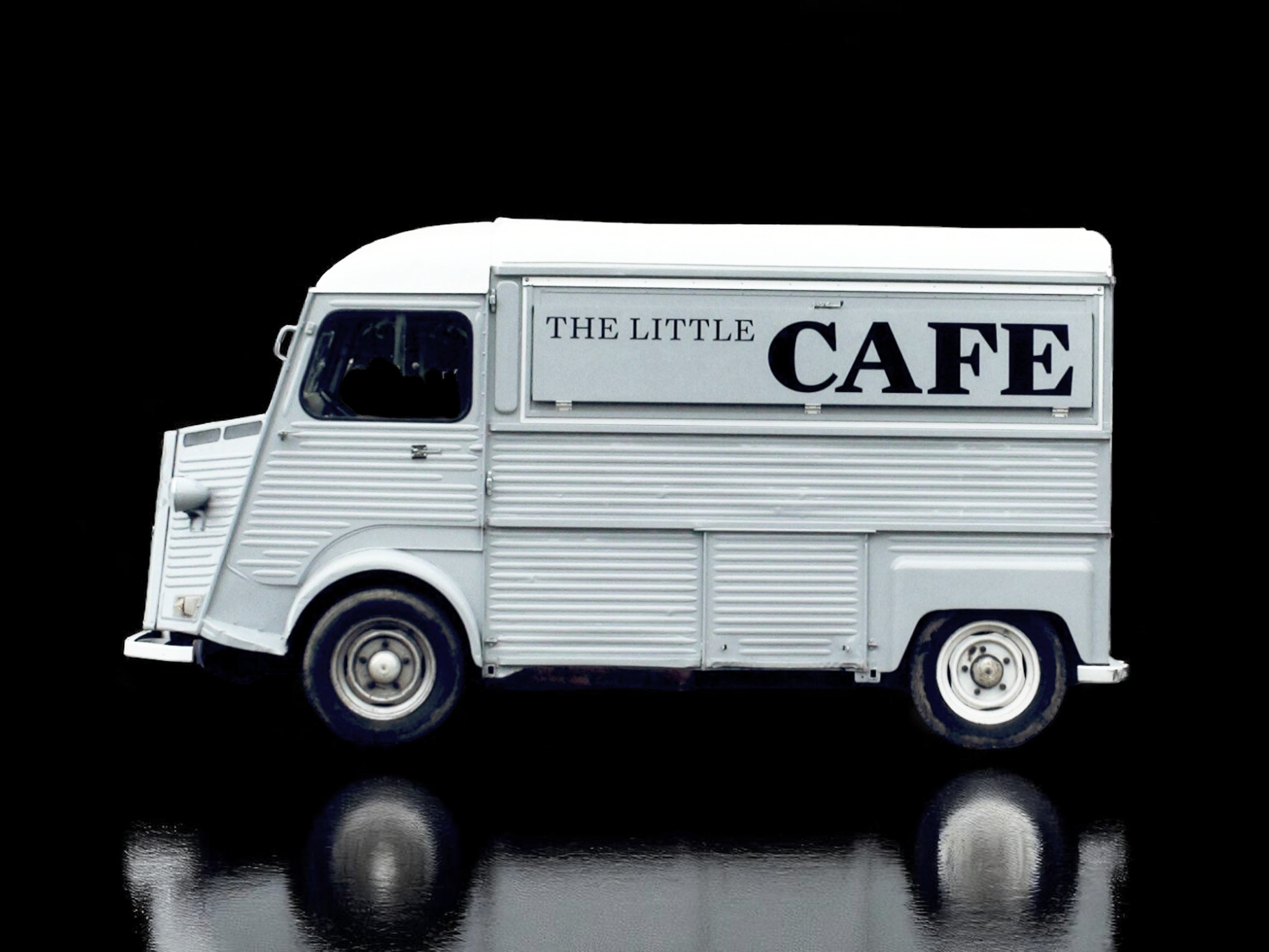 Teilfolierung Food-Truck