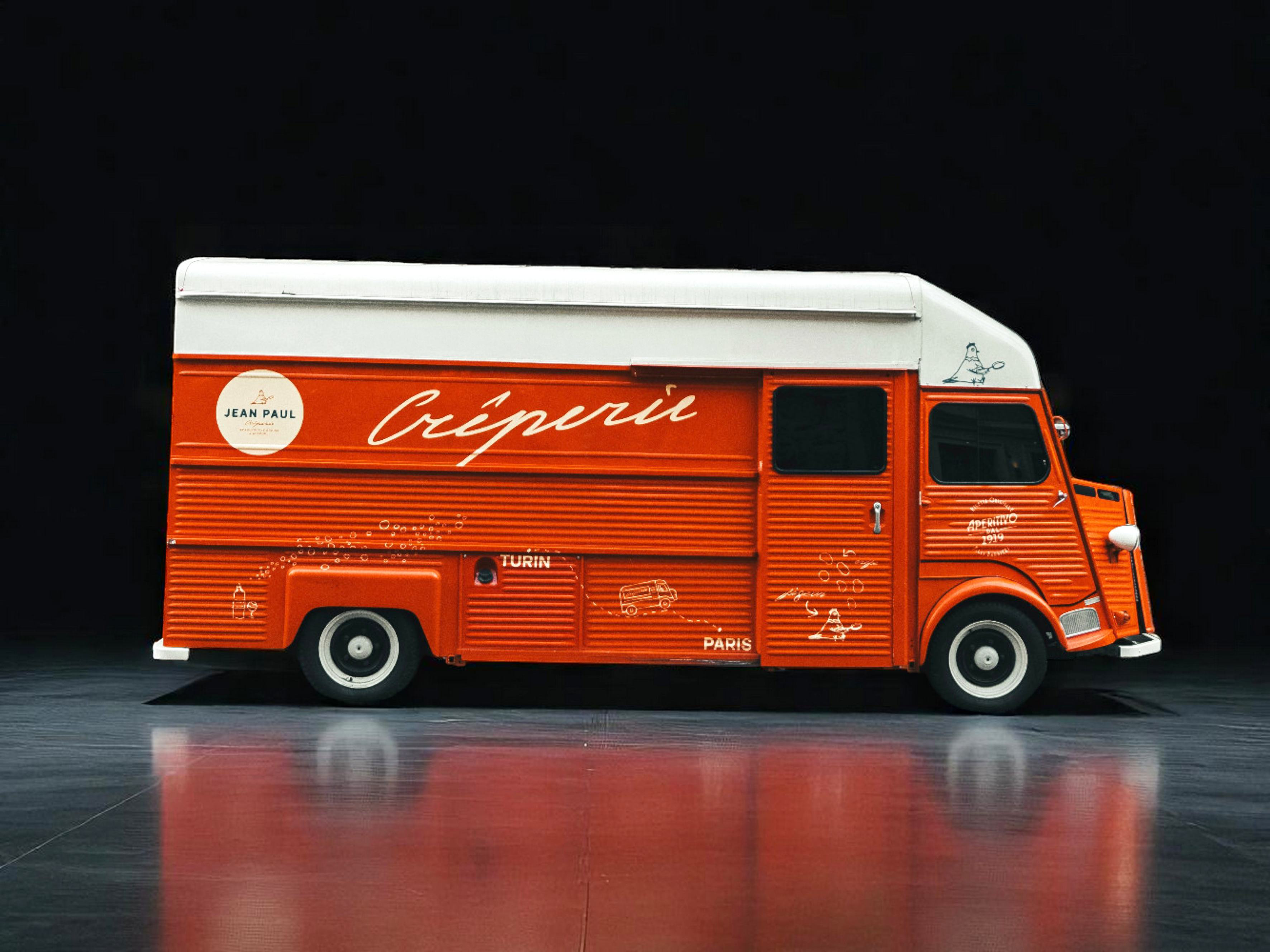 Beschriftung Food-Truck