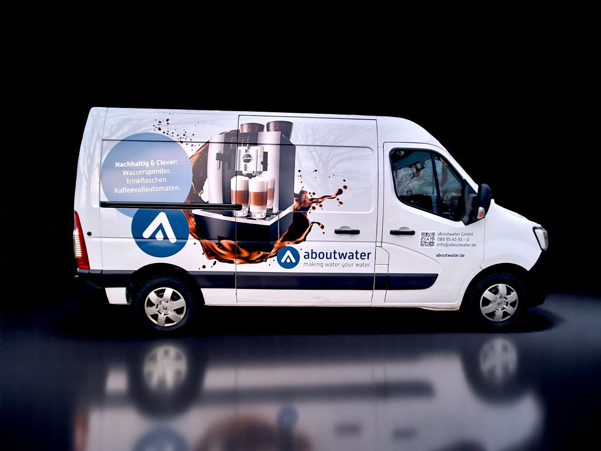 Teilfolierung Transporter