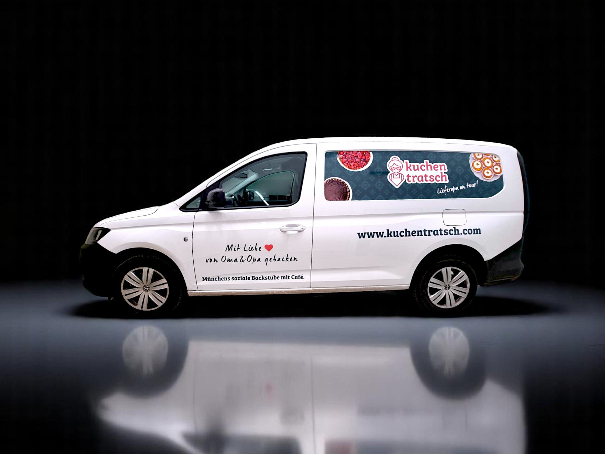 Beschriftung Transporter